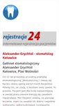 Mobile Screenshot of grychtol.rejestracja24.net